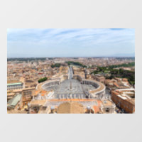 Vatican, Italie : Vue aérienne Carré de Saint-Pier