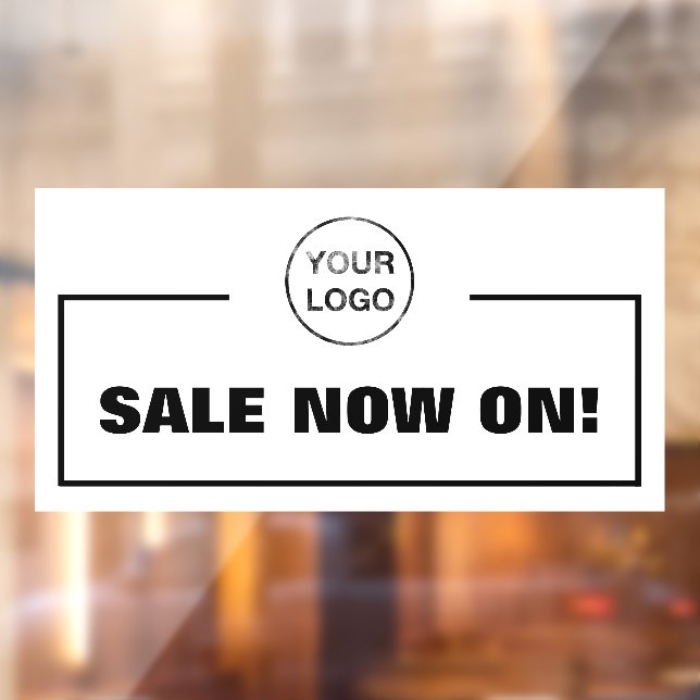 Autocollant Pour Fenêtre Vendre maintenant et logo professionnel (Feuille 2)