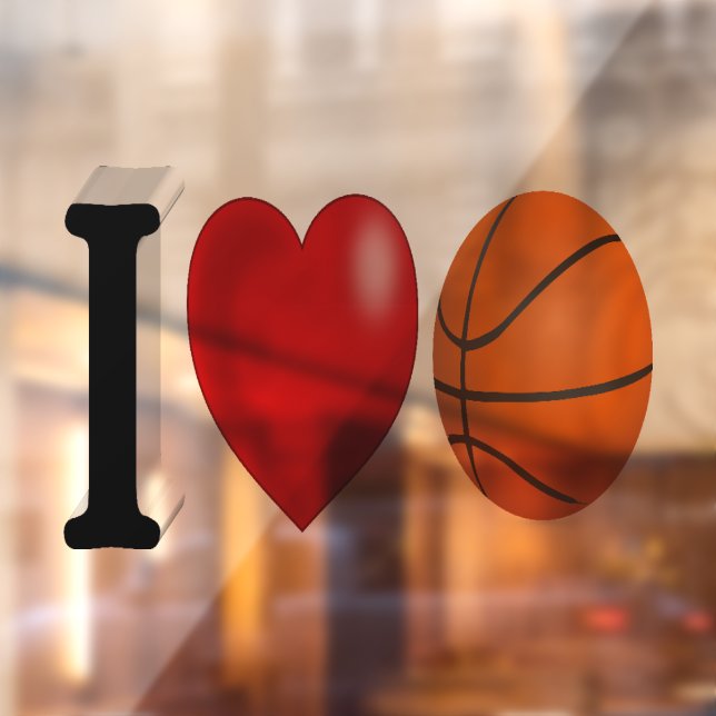 Autocollant Pour Fenêtre Ventilateur de basket-ball (Feuille 2)