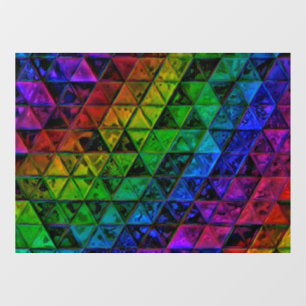 Autocollant Pour Fenêtre Verre de fierté