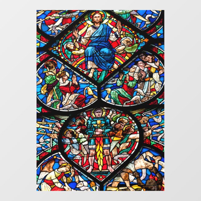 Autocollant Pour Fenêtre Verre tendu (Feuille)