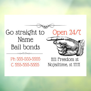 Autocollant Pour Fenêtre Victorian Bail obligations affaires sortir de la c