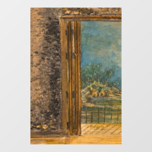 Autocollant pour fenêtre - Vue sur mer Peinture ac