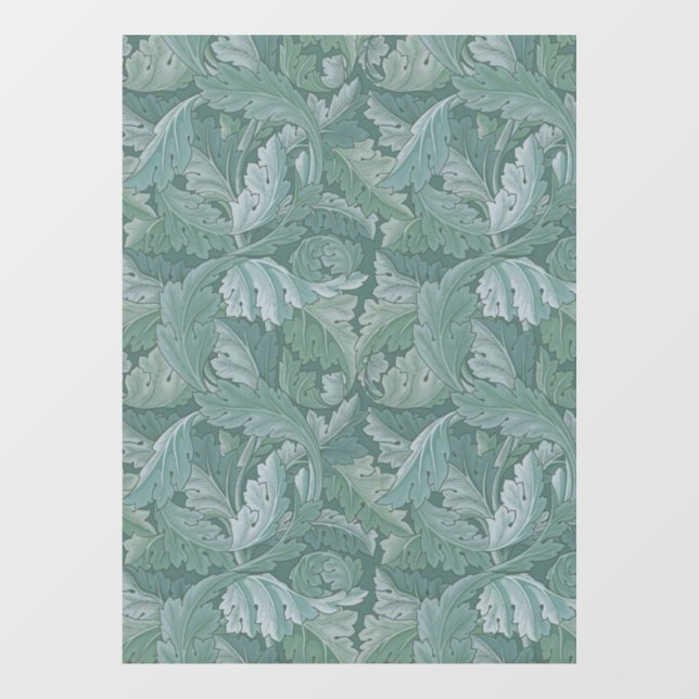 Autocollant Pour Fenêtre William Morris Acanthus Botanical Harmony Classic (Feuille)