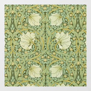 Autocollant Pour Fenêtre William Morris Pimpernel Fond d'écran bleu Floral