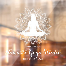 Yoga Teacher Studio Professionnel Blanc Mandala 