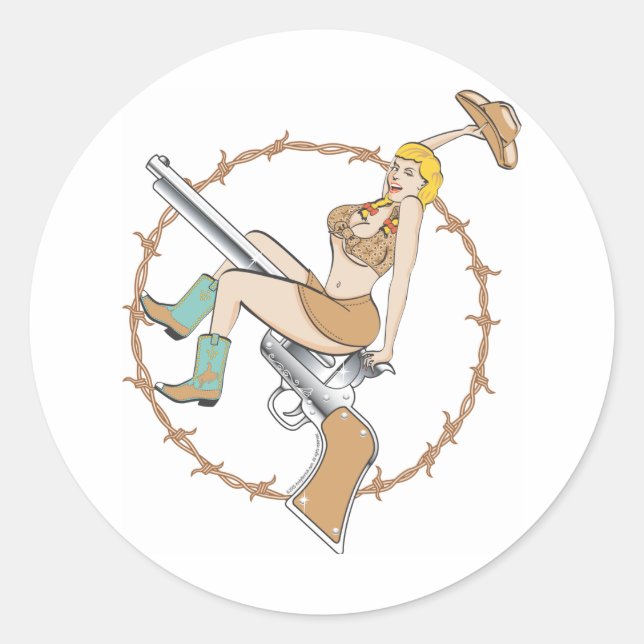 Autocollant pour fille (Devant)