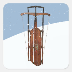 Autocollant pour motoneige d'hiver