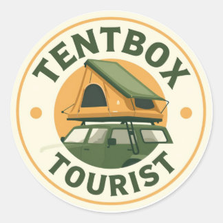 Autocollant pour touristes Tentbox