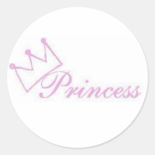 autocollant princesse