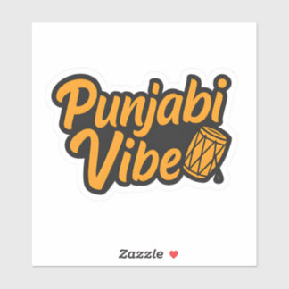 Autocollant Punjabi Vibe – Desi Swag