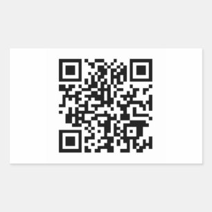 Autocollant QR