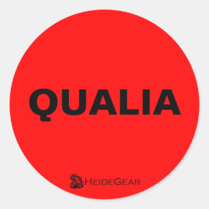 Autocollant Qualia