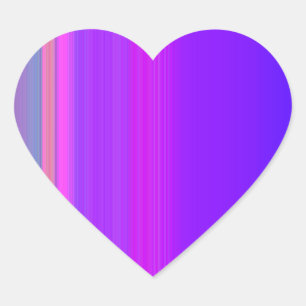 Autocollant rayé violet