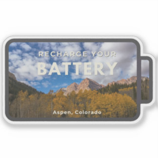 Autocollant recharge Aspen