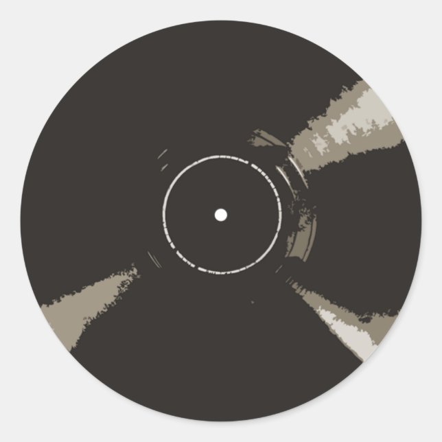 Autocollant record (Devant)