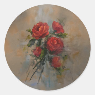 Autocollant Red Rose