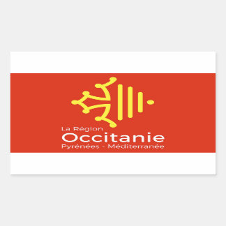 autocollant "région Occitanie" France