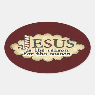 Autocollant religieux de Noël