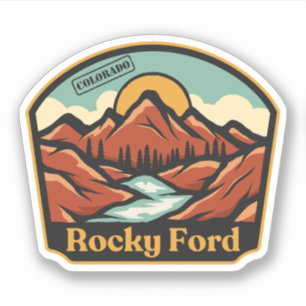 Autocollant Rocky Ford, Colorado