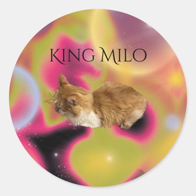 Autocollant Roi Milo (Devant)