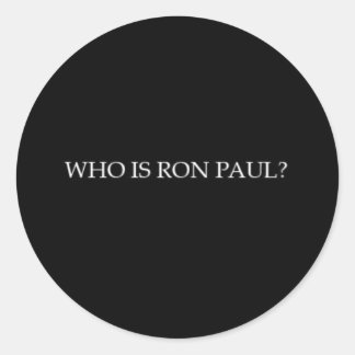 Autocollant Ron Paul