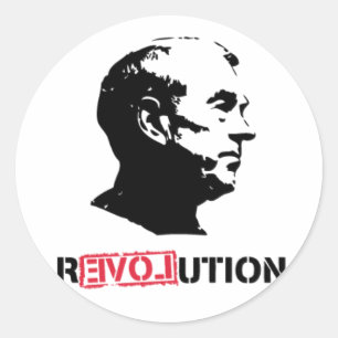 Autocollant Ron Paul Revolution