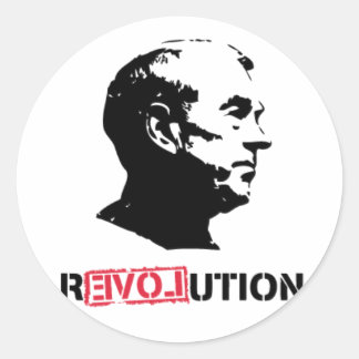 Autocollant Ron Paul Revolution