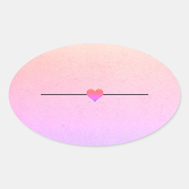 Autocollant rond blanc arc-en-ciel (Devant)