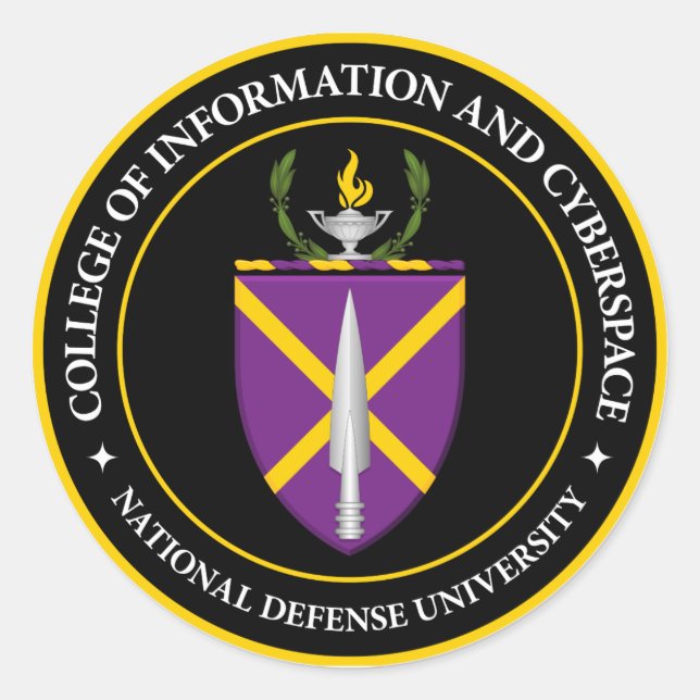 Autocollant rond CIC (Devant)