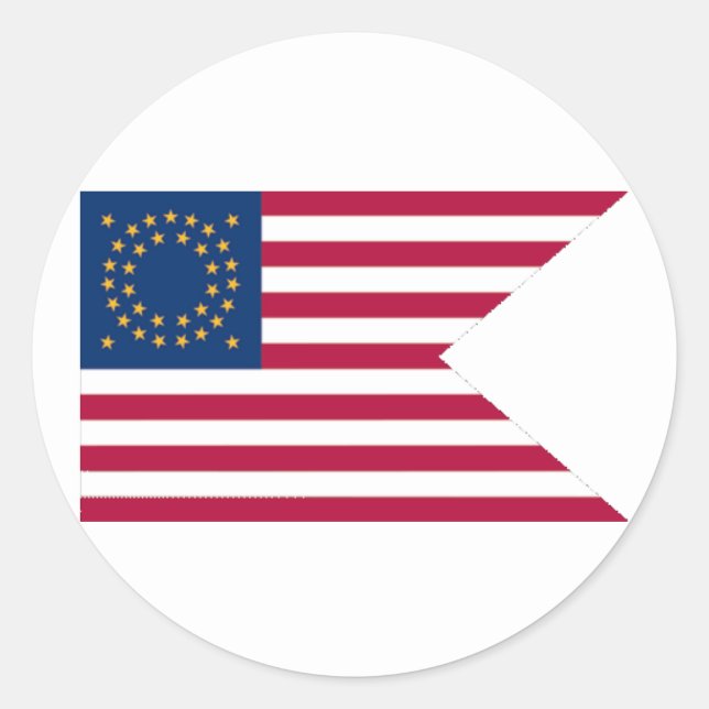 Autocollant rond de Guidon de cavalerie des (Devant)