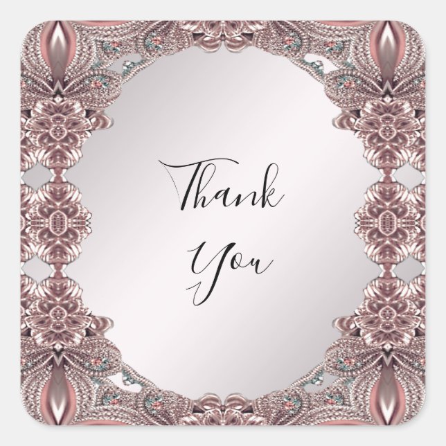 Autocollant rose (Devant)