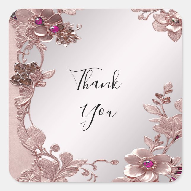 Autocollant rose (Devant)