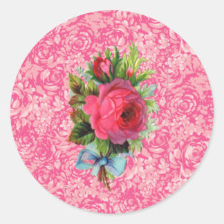 autocollant Rose de Noël