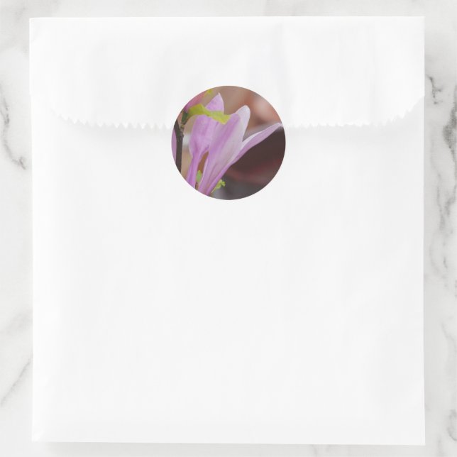 Autocollant rose Magnolia (Sac)