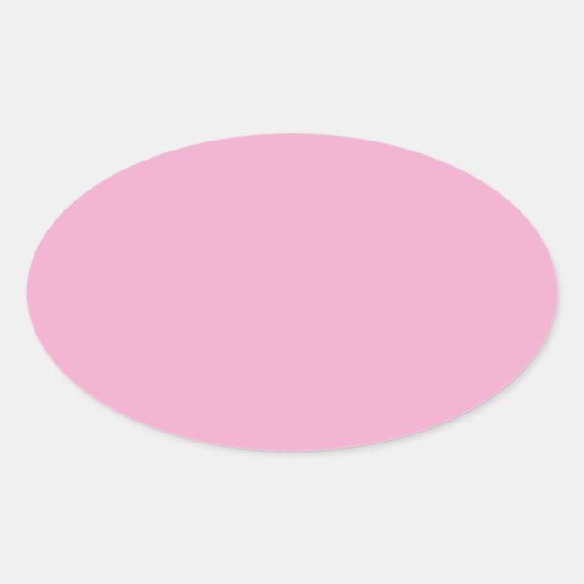 Autocollant rose pastel clair (Devant)