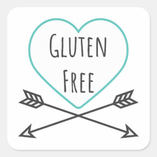 Autocollant sans gluten