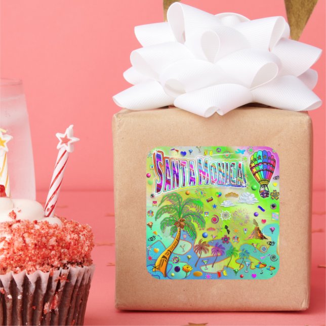 Autocollant Santa Monica Timeless Melody (Fête)