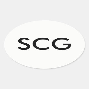 autocollant SCG