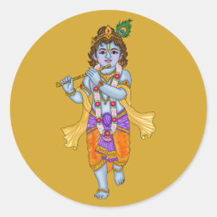 Autocollant Seigneur Krishna
