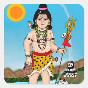 Autocollant Shiva enfant