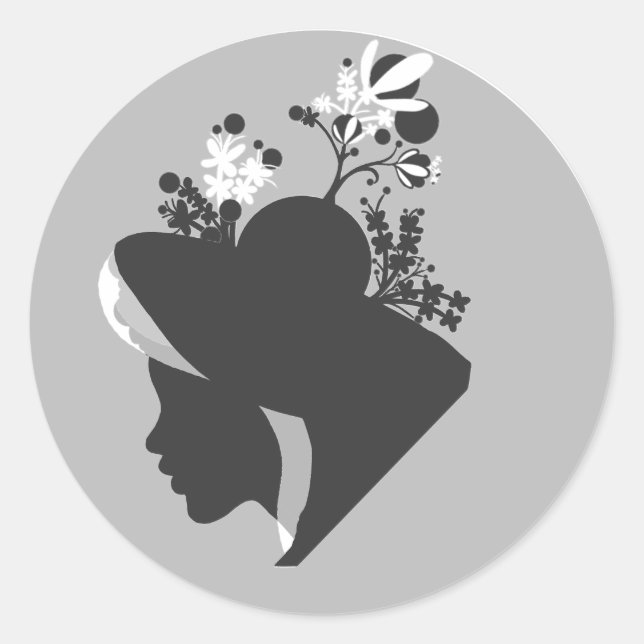 Autocollant silhouette (Devant)