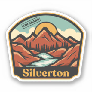 Autocollant Silverton, Colorado