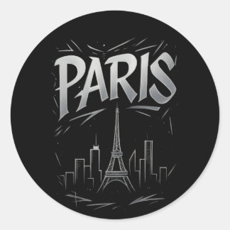 Autocollant Skyline de Paris