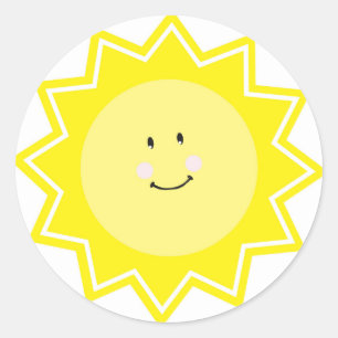 Autocollant Soleil