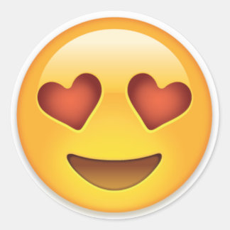 Autocollant , Stickers , Emoji love