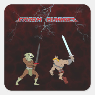 Autocollant Storm Bunnies
