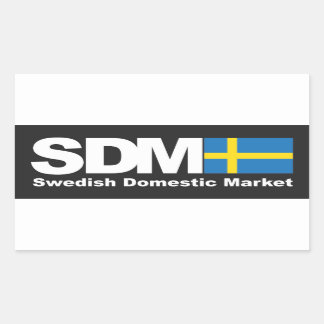 Autocollant suédois de marché intérieur