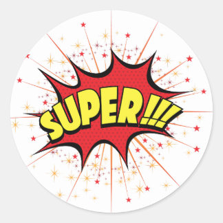 Autocollant Super School