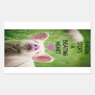 Autocollant sur les droits des animaux.